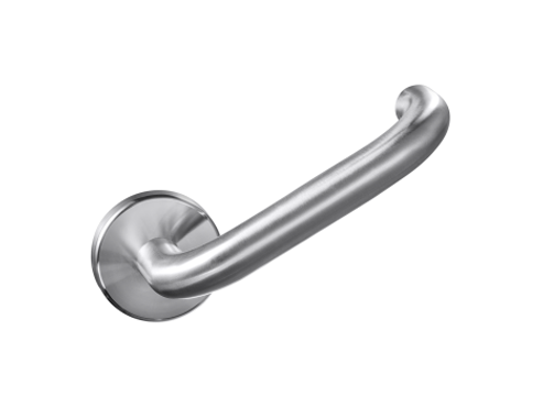 U-shaped fireproof door handle