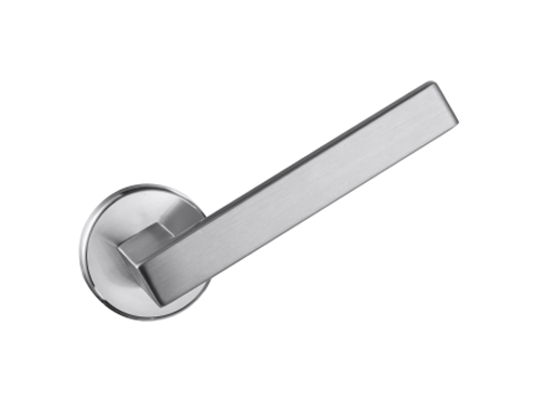 Square tube stainless steel door handle